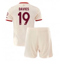 Bayern Munich Alphonso Davies #19 Rezervni Dres za djecu 2024-25 Kratak Rukav (+ Kratke hlače)